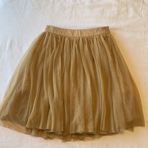 Soft tulle skirt